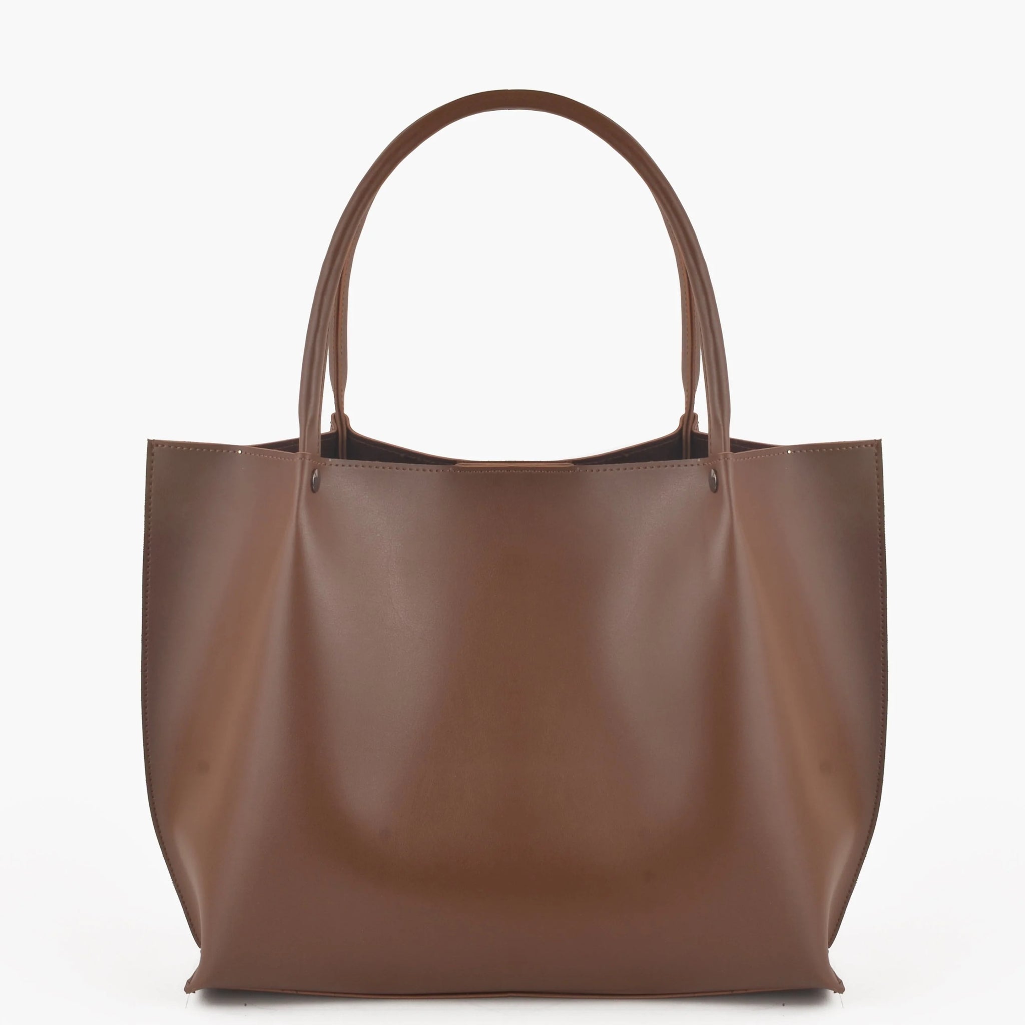 BROWN TOTE BAG