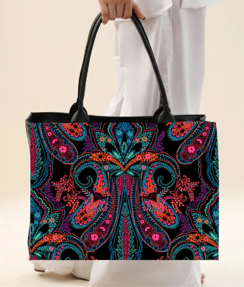 EXOTICA  PRINT TOTE BAG